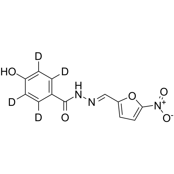 Nifuroxazide-d4 (nifuroxazide d4) 1188487-83-3